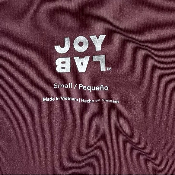 Women’s JoyLab leggings maroon size small - Picture 5 of 5